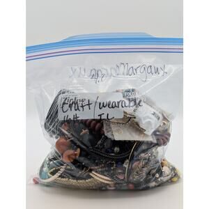 ‘Margaux’ Repurpose/Craft/Possible Wearable Over 4 Pounds Mystery Jewelry Bag